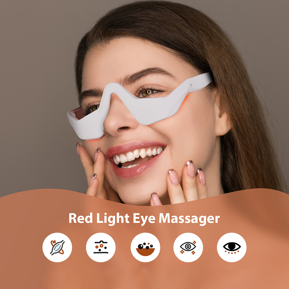 Masażer do oczu 3D, relaksując – Light Therapy Glasses recenzja i cena